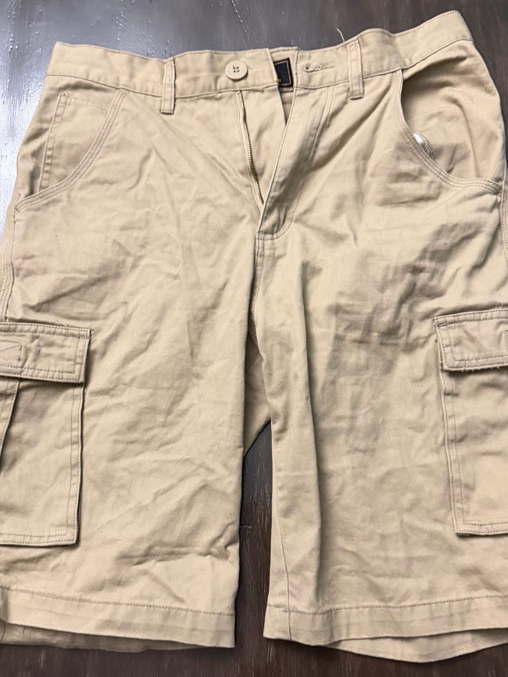Stone Mountain Accessories Khaki Cargo Men’s Shorts